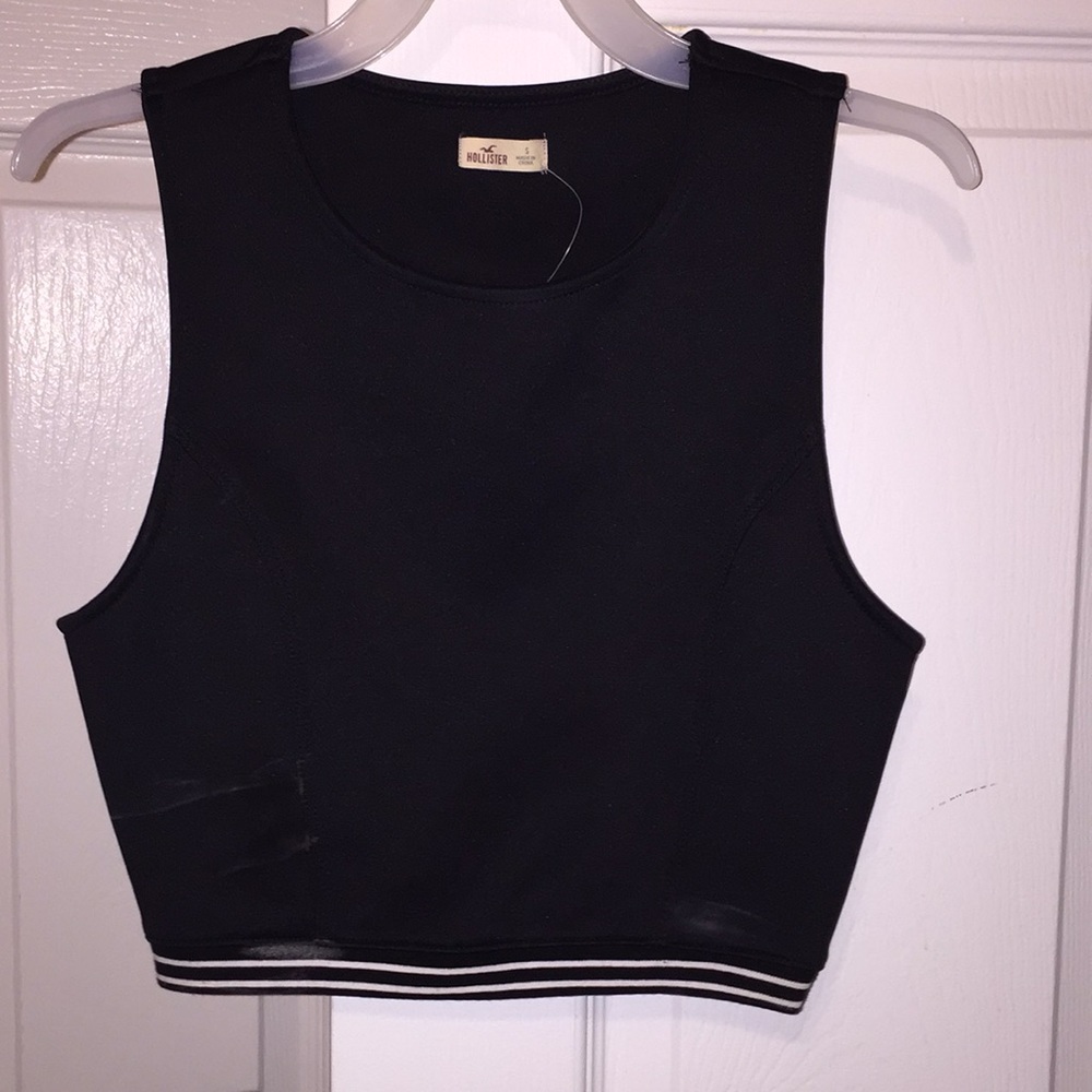 Black Crop Top